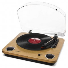 Gramofon z głośnikami stereo MAX LP