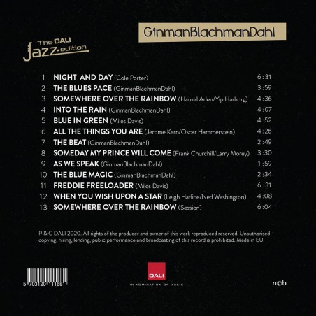 Płyta demonstracyjna THE DALI JAZZ EDITION CD