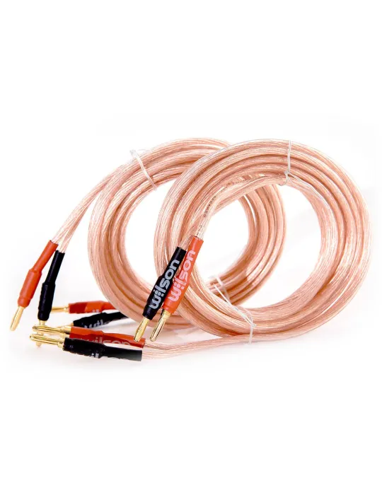 Przewód glośnikowy 2x4mm (3m) - wtyki bananowe SPK CABLE 4.0MM (2x3m)