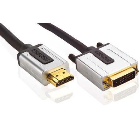 Przewód HDMI [HDMI M - DVI-D M] - 2.0m PROV1102