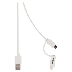 2 w 1 Lightning i micro USB VLMP39400W1.00 (1.0m)