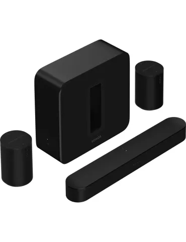 Kino domowe: Sonos Beam + Sub + Era 100