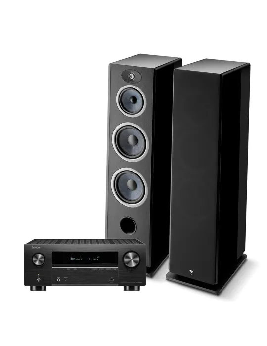 Zestaw stereo: Denon AVC-X3800H + Focal VESTIA N°4