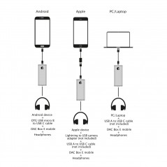 iFi DAC Box E mobile (słuchawkowy) - OUTLET - WROC