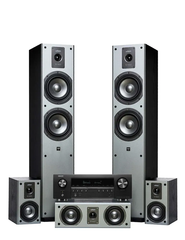Denon AVR-S770H + Wilson Viper — Zestaw kina domowego 5.0 z Dolby