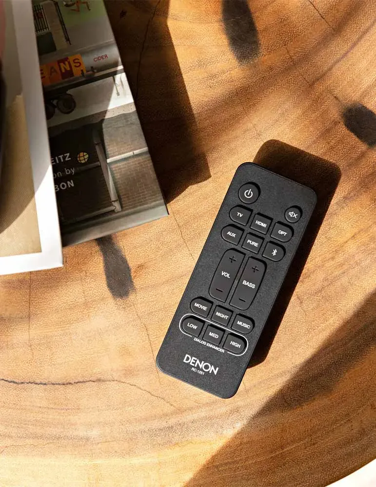 Soundbar Denon DHT-S217 | Dolby Atmos | Wbudowane subwoofery