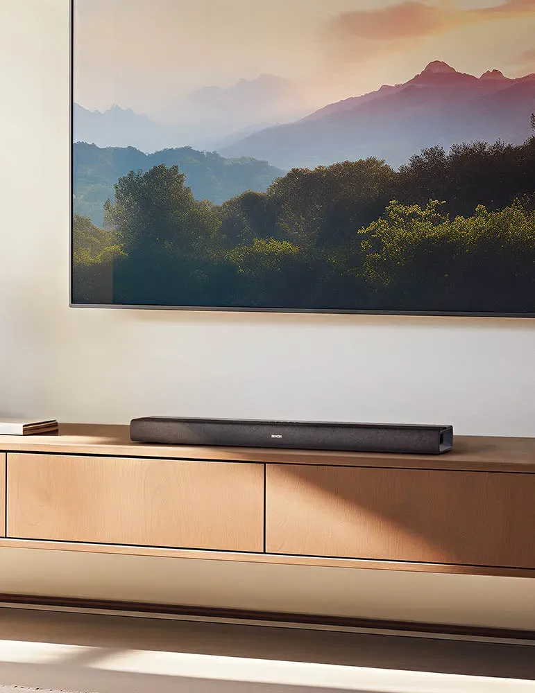 Soundbar Denon DHT-S218 | Dolby Atmos | Wbudowane subwoofery
