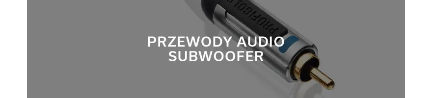 PROFIGOLD - PRZEWODY AUDIO - SUBWOOFER