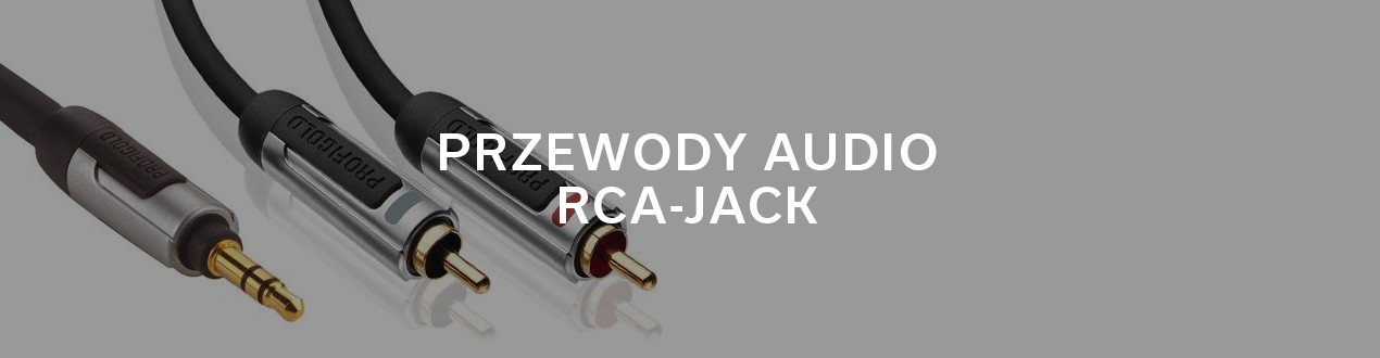 PRZEWODY AUDIO - RCA-JACK