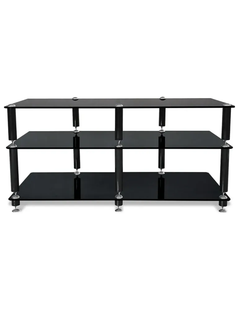 NORSTONE Norstone Bergen 2 AV — Stolik RTV/Hi-Fi 105 cm, antywibracyjny, 3 półki