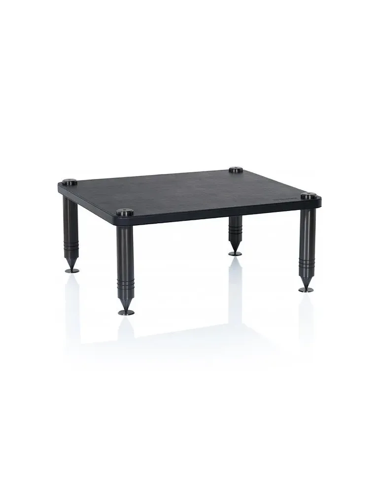 NORSTONE Norstone Como 3 Black — Modułowy stolik Hi-Fi 31 cm z MDF i stalą