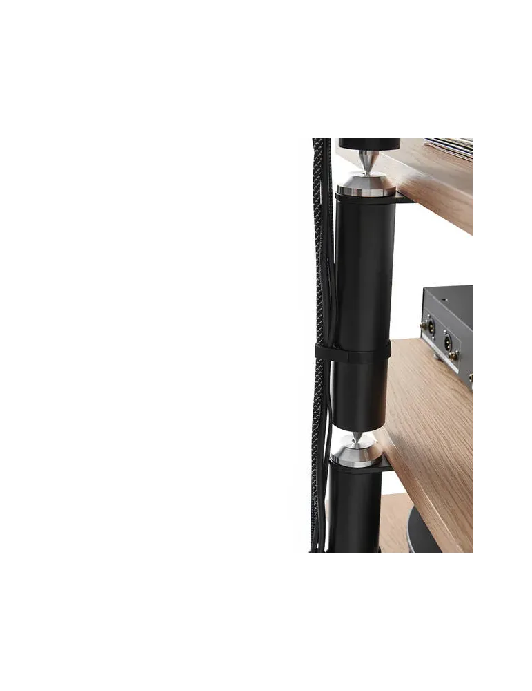 NORSTONE Norstone Copenhagen Module 1 Oak/Black — Moduł stolika Hi-Fi 23 cm z systemem antywibracyjnym