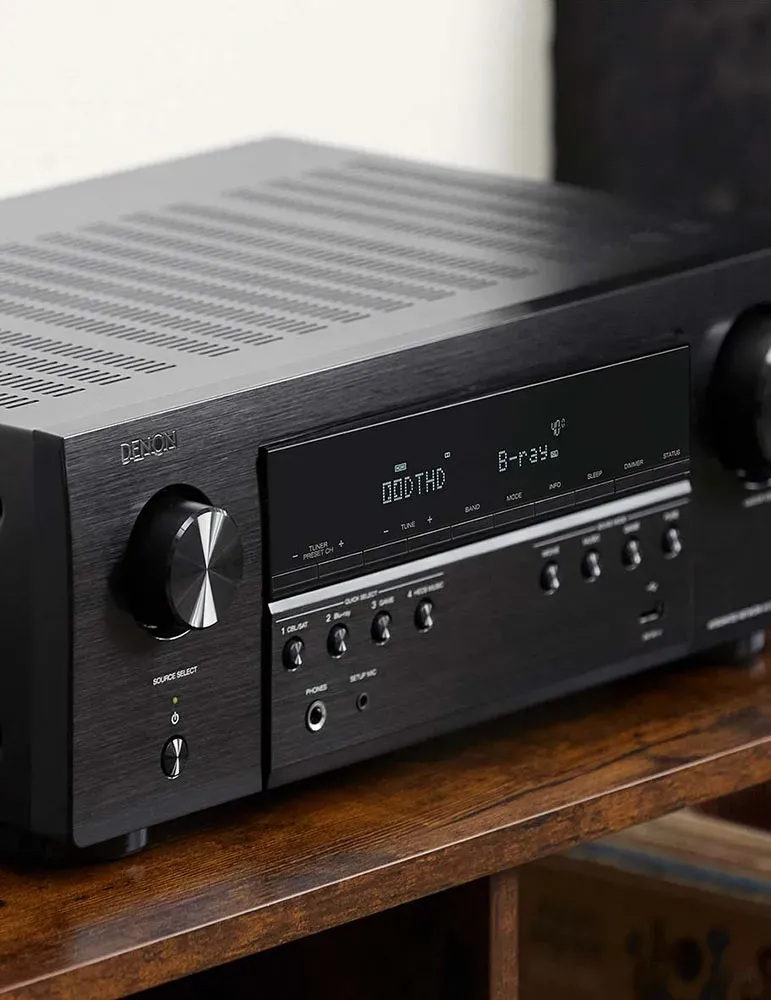 DENON Zestaw Denon AVR-S670H + Wilson Scenix — Kino domowe 5.0 z Bluetooth