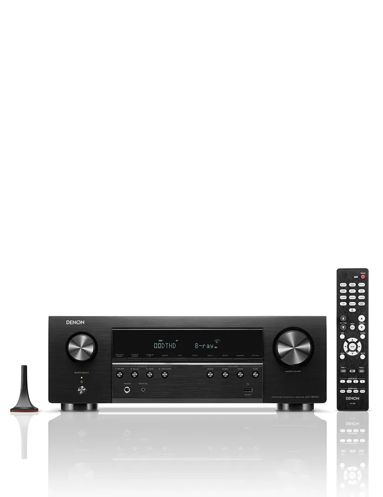 DENON Zestaw Denon AVC-S670H + Polk T50/T15/T30 — Audio 5.0 z Bluetooth i USB
