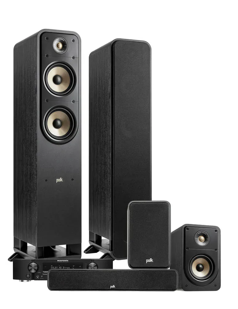 MARANTZ Marantz NR1510 — System audio z głośnikami Polk Audio Signature Elite ES55/ES15/ES35C