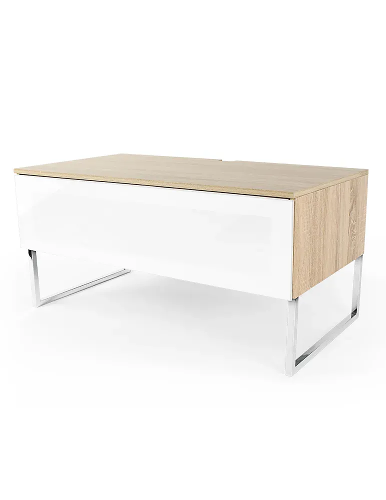 NORSTONE Norstone Khalm AV 100 cm — Szafka RTV z drzwiami IR i montażem ściennym