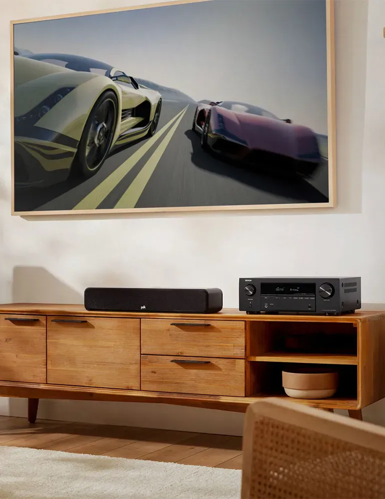 DENON Zestaw kina domowego 5.0: Denon AVR-X580BT + Wilson SCENIX