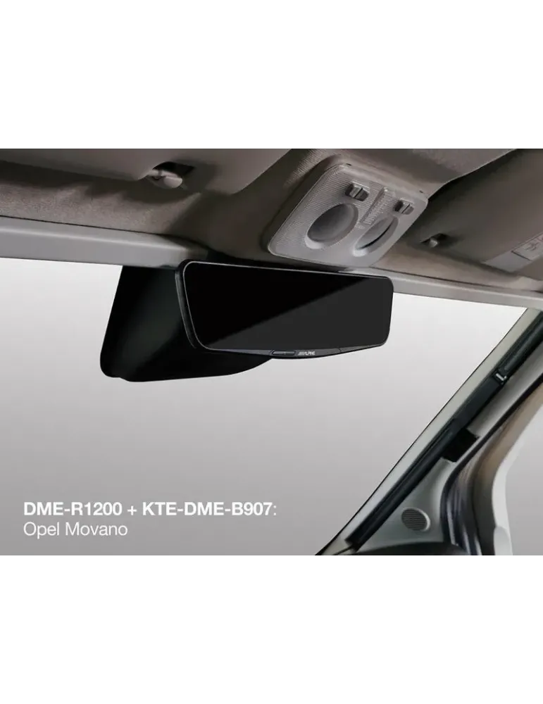 ALPINE Zestaw Alpine KTE-DME-BSTEL — Montaż lusterka DME-R1200 dla Ducato/Jumper/Boxer
