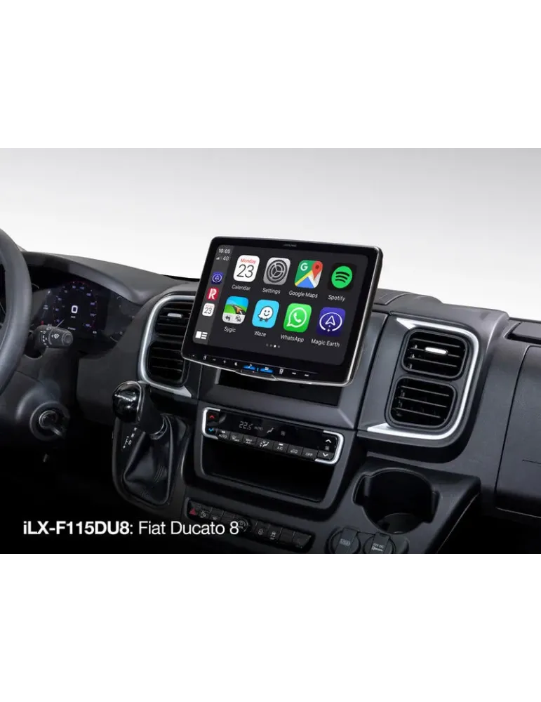 ALPINE Alpine ILX-F115DU8 — Profesjonalna stacja multimedialna dla Fiat Ducato 8
