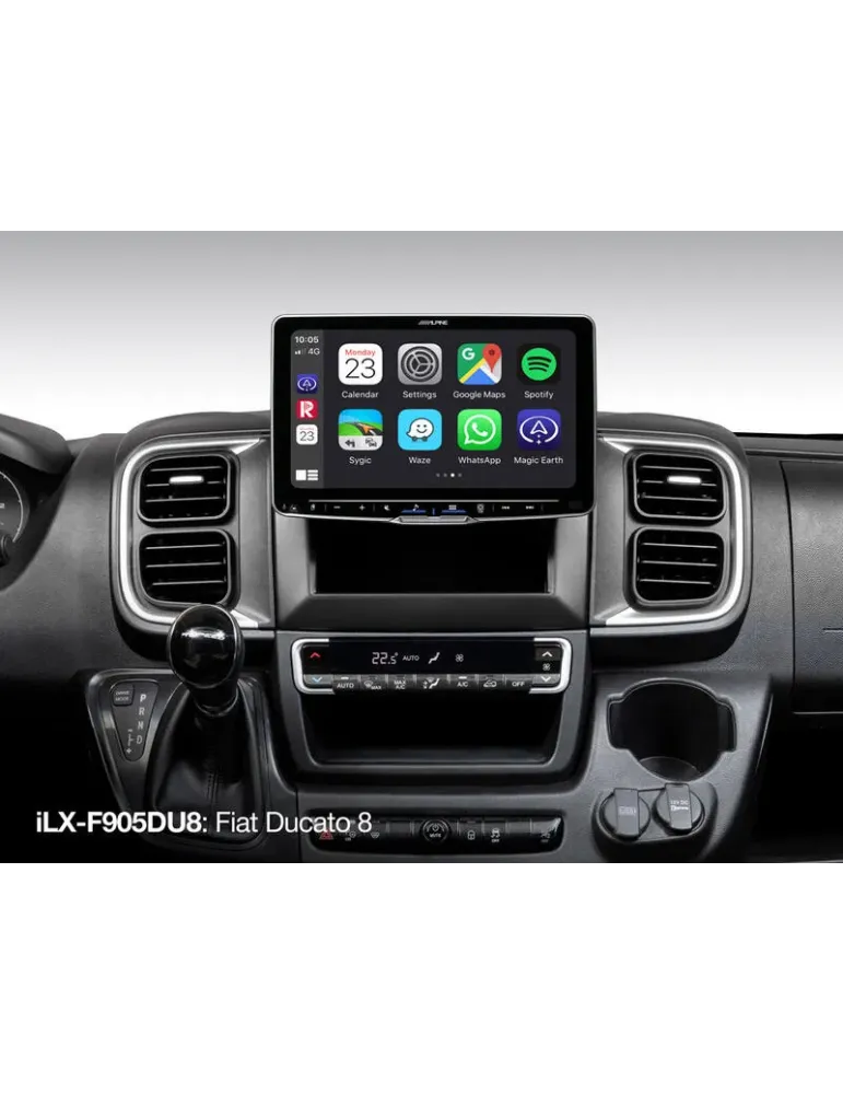 ALPINE Alpine ILX-F905DU8 — Premium stacja multimedialna dla Fiat Ducato 8
