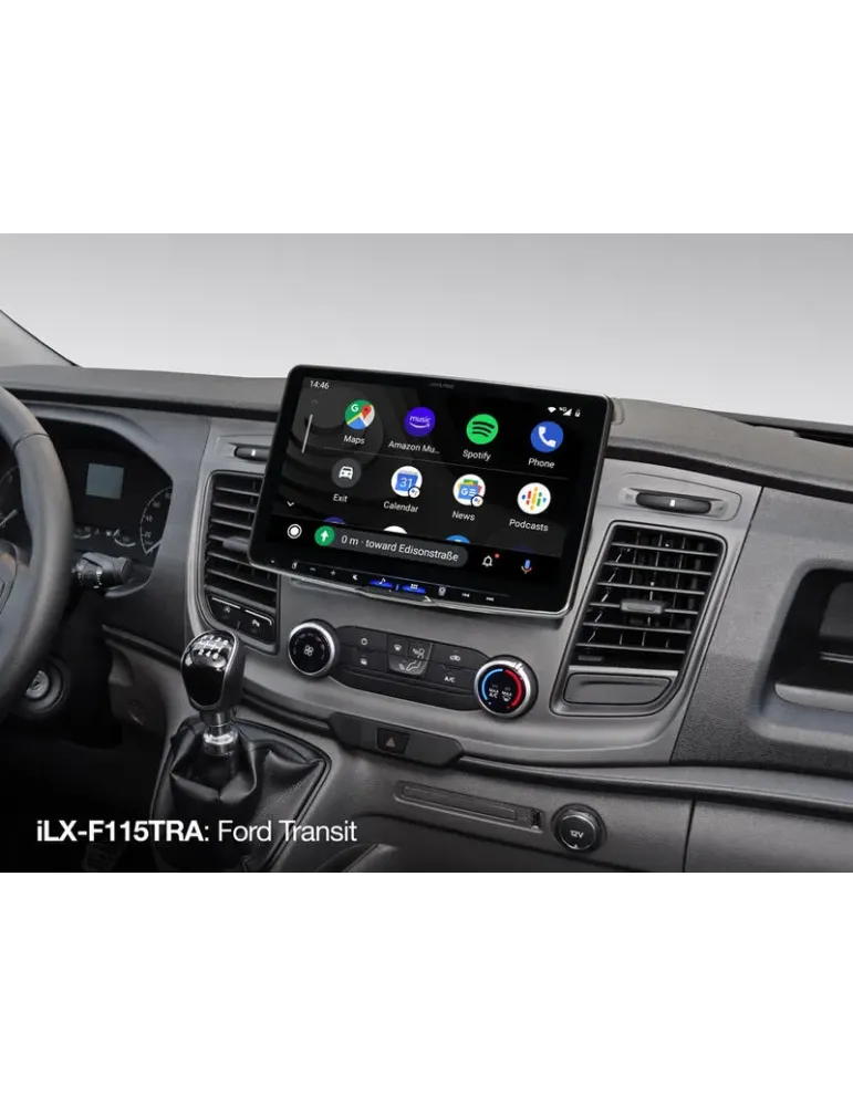 ALPINE Alpine ILX-F115TRA — Premium stacja multimedialna Ford Transit 11 cali