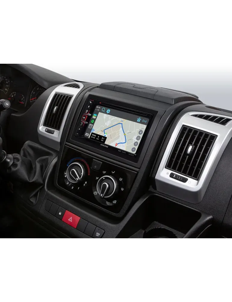 ALPINE Alpine INE-W611DU SET — Nawigacja premium z DAB+, CarPlay i Android Auto