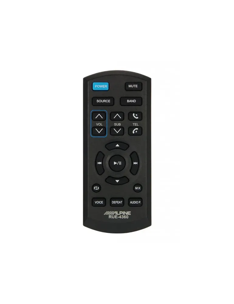 ALPINE Alpine RUE-4360 — Profesjonalny pilot do systemów audio z Bluetooth