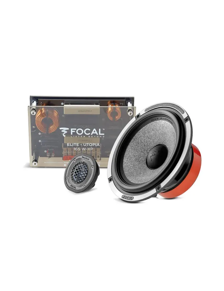 FOCAL CAR Zestaw Focal Car 165 W-XP — Profesjonalne głośniki samochodowe 16,5 cm