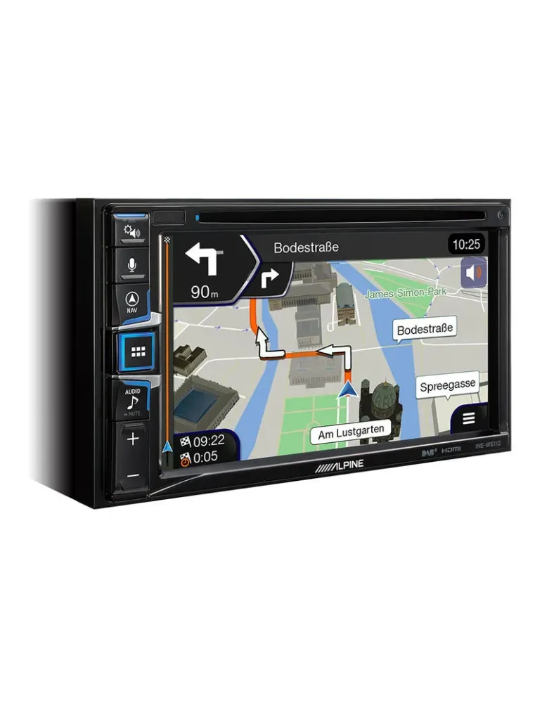 ALPINE Alpine INE-W611DC — Stacja multimedialna z Apple CarPlay i Android Auto