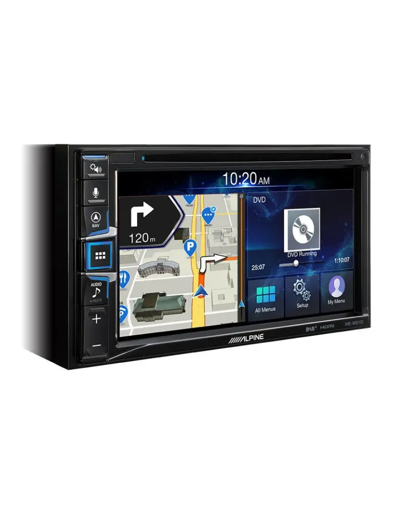 ALPINE Alpine INE-W611DC — Stacja multimedialna z Apple CarPlay i Android Auto