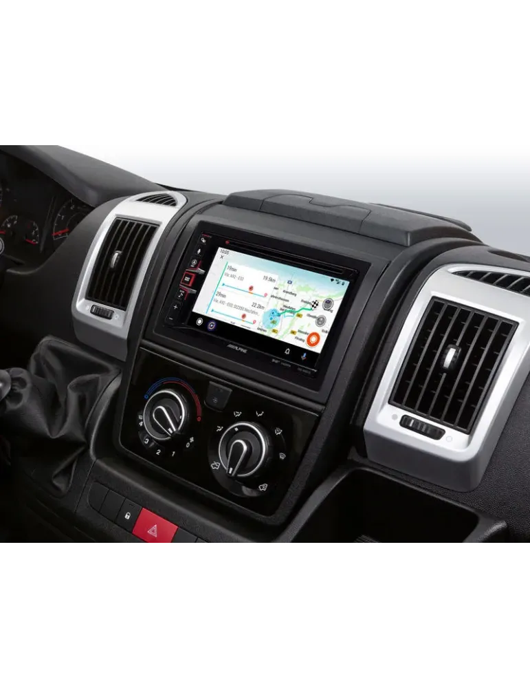 ALPINE Alpine INE-W611DC — Stacja multimedialna z Apple CarPlay i Android Auto