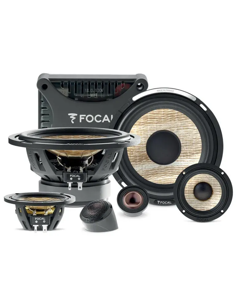 FOCAL CAR Zestaw Focal Car PS 165 F3E — Trójdrożne głośniki samochodowe 16,5 cm