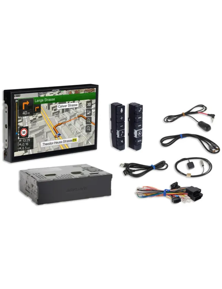 ALPINE Alpine X903D-F — Profesjonalna nawigacja z Apple CarPlay i DAB+