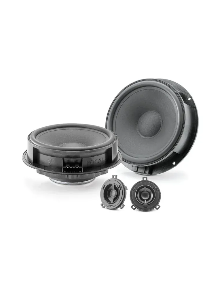 FOCAL CAR Zestaw Focal Car IS VW 165 — Głośniki dwudrożne 16,5 cm z Polyglass do VW