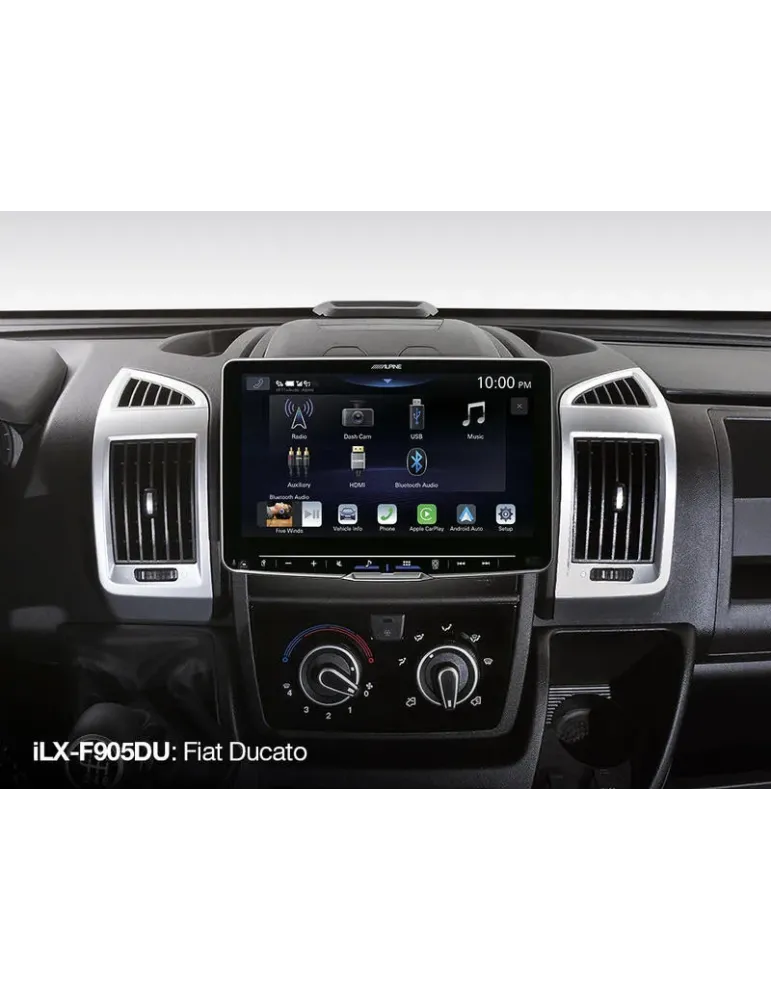 ALPINE Alpine ILX-F905DU — Profesjonalna stacja multimedialna z CarPlay i Android Auto