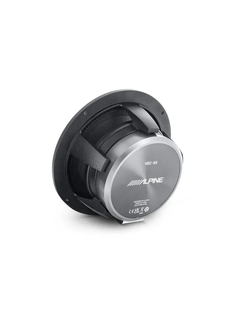 ALPINE Alpine HDZ-65 — Głośniki coaxialne 6½" z Hi-Res Audio do samochodu