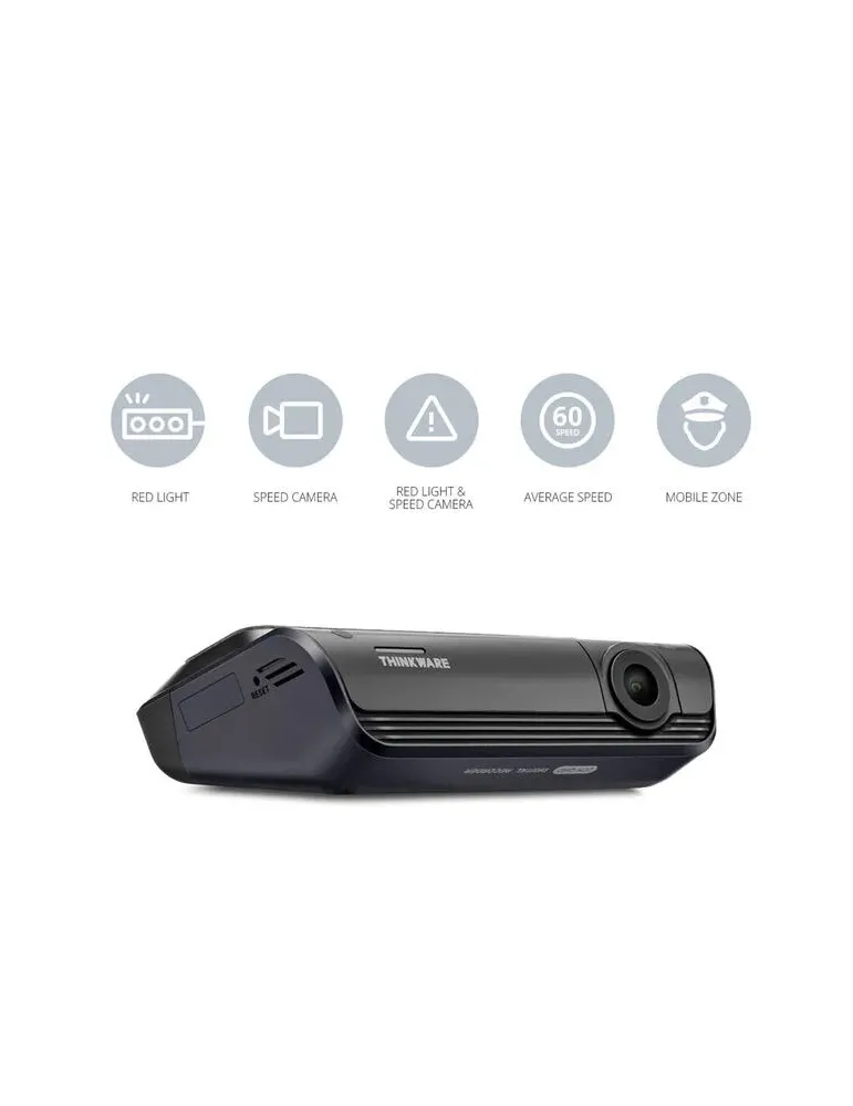 THINKWARE Thinkware Q1000 2CH — Kamera samochodowa 4K z tylną kamerą 2K i ADAS