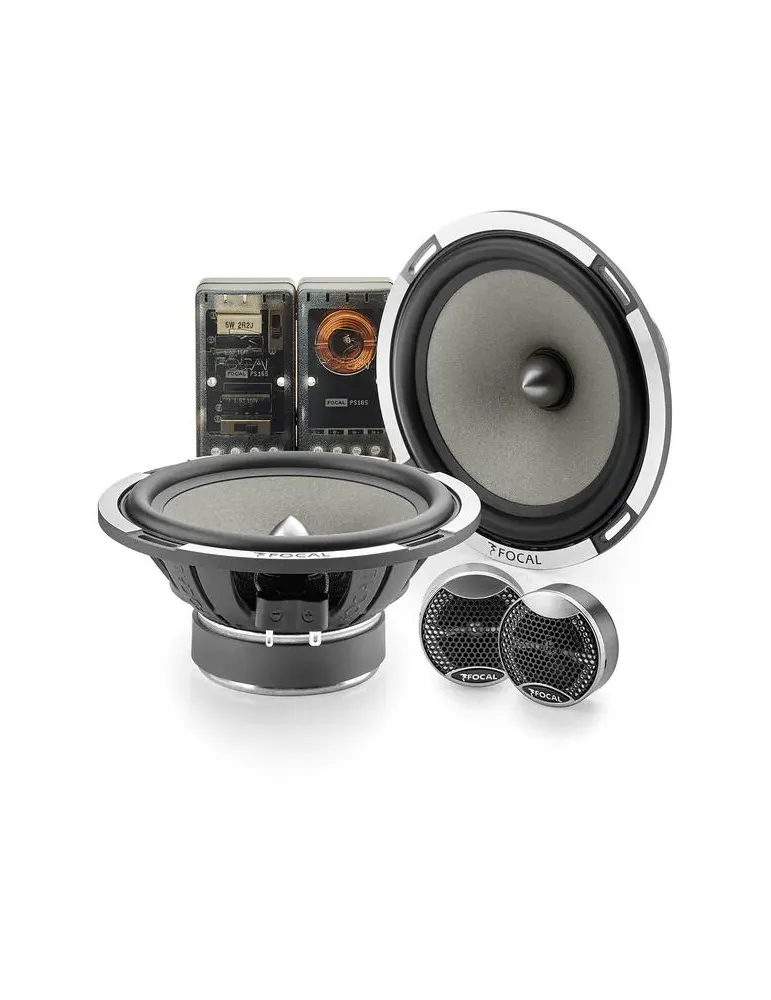 FOCAL CAR Zestaw Focal Car PS 165 V1 LE — Premium głośniki dwudrożne 6½" z dynamicznym basem
