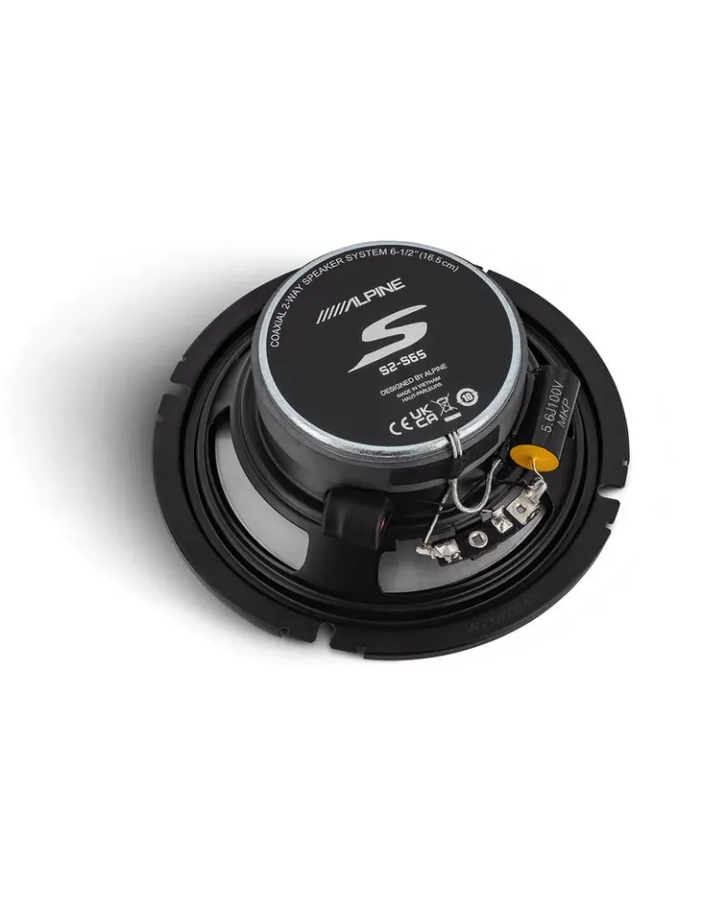 ALPINE Alpine S2-S65 — Profesjonalne głośniki coaxialne 16,5 cm 80W RMS