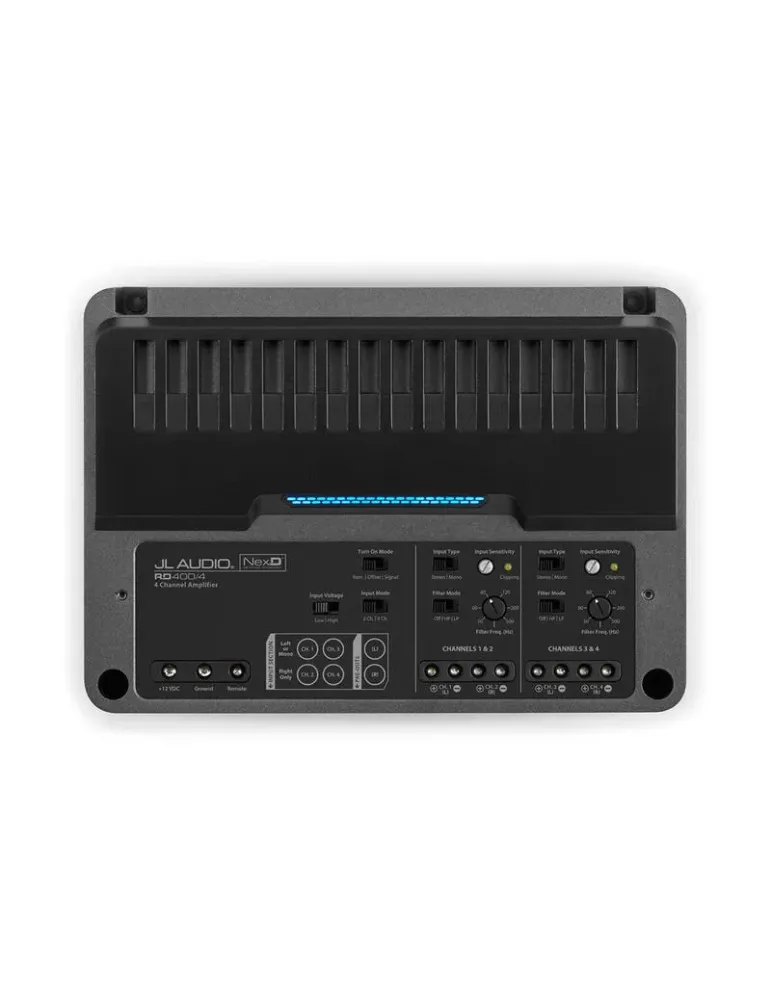 JL AUDIO JL Audio RD400/4 — Profesjonalny wzmacniacz 4-kanałowy klasy D do car audio