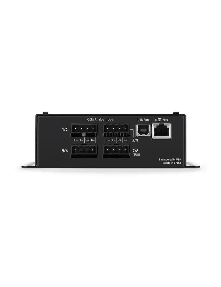 JL AUDIO JL Audio FiX-82 — Profesjonalny procesor DSP do car audio z 8-kanałowym wejściem