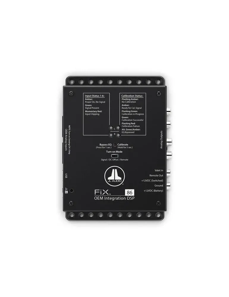 JL AUDIO JL Audio FiX-86 — Profesjonalny procesor DSP do systemu car audio