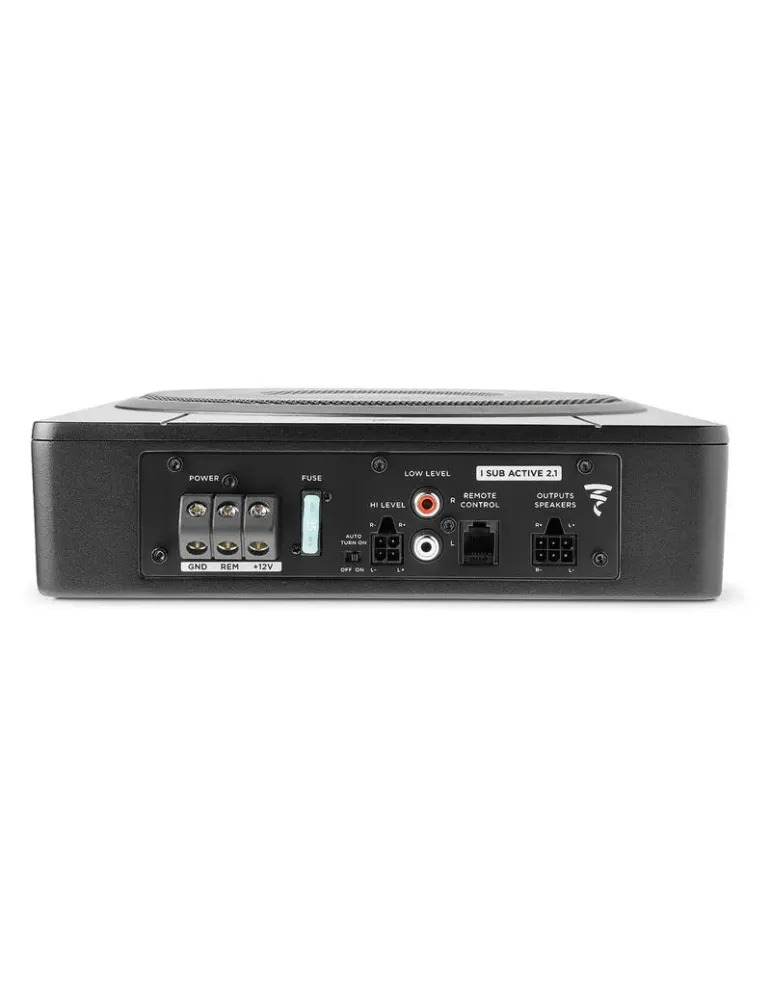 FOCAL CAR Focal Car ISUB Active 2.1 — Subwoofer aktywny 8" z wzmacniaczem 2-kanałowym