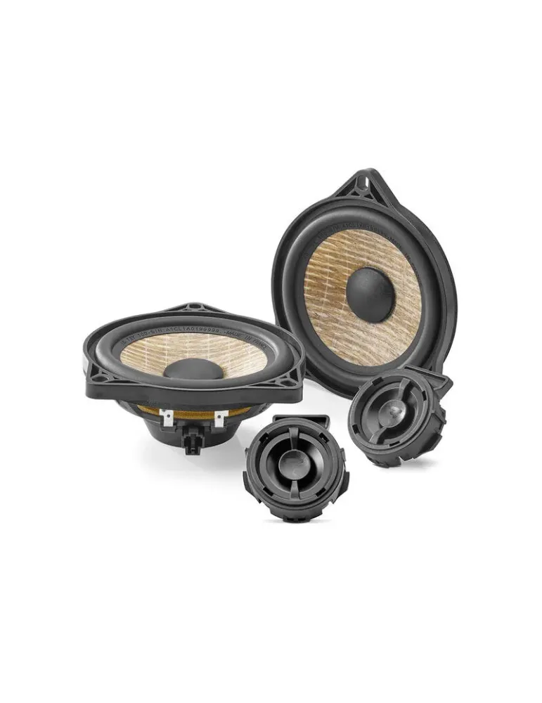 FOCAL CAR Zestaw Focal IS T3Y 100 — Głośniki dwudrożne 4" do Tesli z membraną Flax