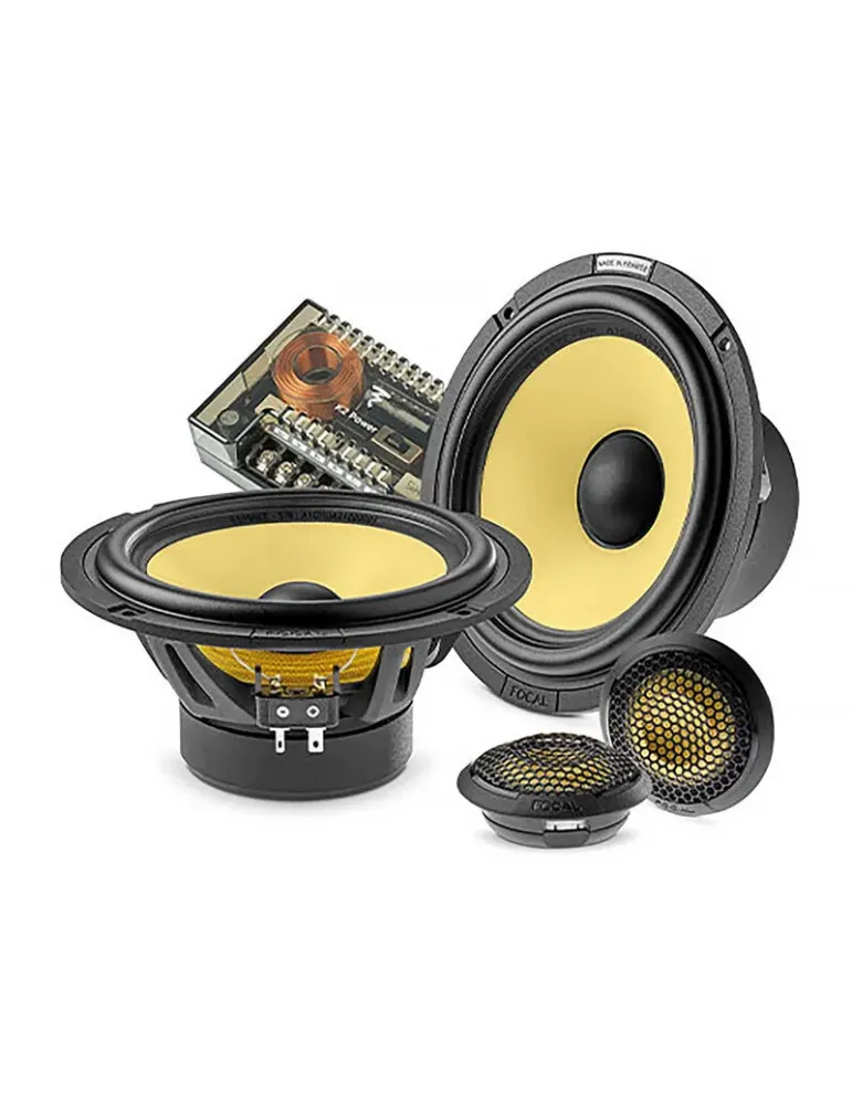 FOCAL CAR Zestaw Focal Car ES 165 KE — Profesjonalne głośniki dwudrożne 16,5 cm