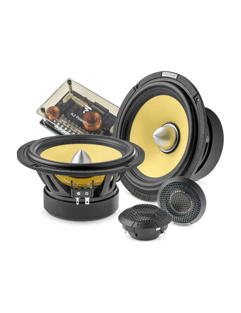 FOCAL CAR Zestaw Focal Car ES 165 KX2E — Premium głośniki dwudrożne 16,5 cm dla profesjonalistów