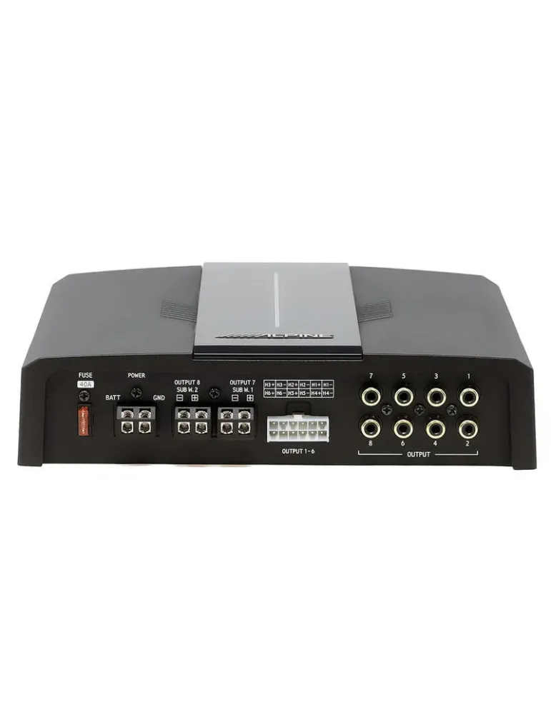 ALPINE Alpine PXE-C80-88 — 8-kanałowy procesor dźwięku DSP z auto-tuningiem