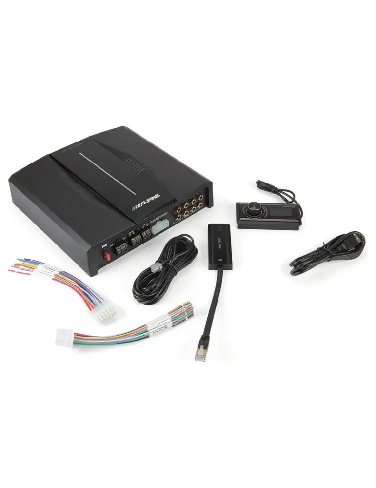 ALPINE Alpine PXE-C80-88 — 8-kanałowy procesor dźwięku DSP z auto-tuningiem