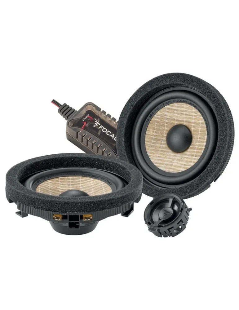 FOCAL CAR Zestaw Focal Car IS MBZ 100 v2 — Głośniki dwudrożne 4" do Mercedesa