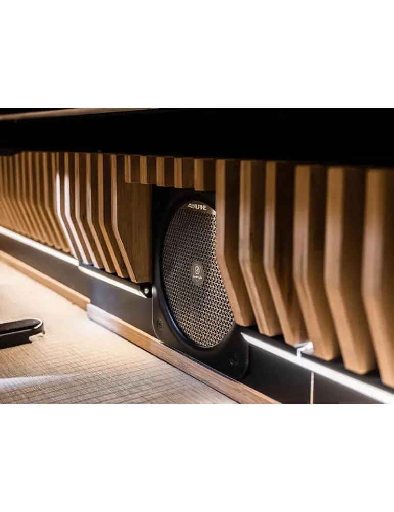 ALPINE Alpine SWC-D84L — Subwoofer kabinowy 8" do kampera